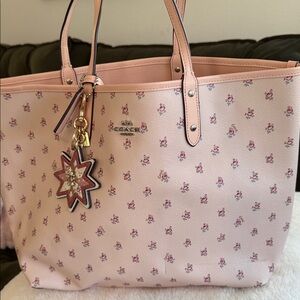 Coach Large Floral Tote